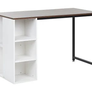 Bureau DESE Bruin/wit 120 cm 60 cm Bureau DESE Bruin/wit 120 cm 60 cm