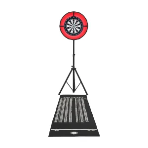 Dartbord set – LED ring licht statief standaard thuis kit sisal dart bord