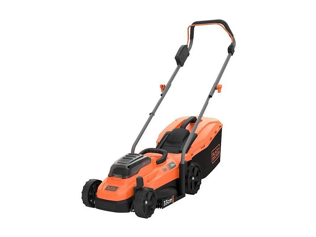 Draadloze grasmaaier BLACK+DECKER 33 cm LITHIUM 18V - 2,5Ah - 2 batterijen - 1 oplader