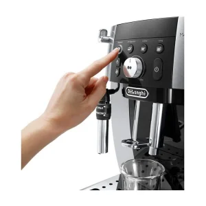 DeLonghi ECAM 250.23.SB Superautomatische Koffiemaker – Zwart Zilver, 1450W, 15 Bar, 250g, 1,8L DeLonghi ECAM 250.23.SB Superautomatische Koffiemaker – Zwart Zilver, 1450W, 15 Bar, 250g, 1,8L
