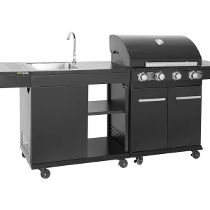 Cook'in Garden – Modulaire buitenkeuken FYRA – 4 branders