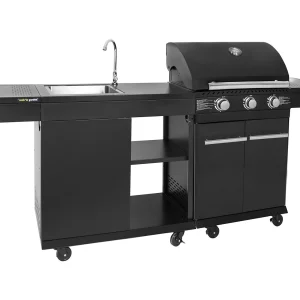 Cook'in Garden – Modulaire buitenkeuken FYRA – 3 branders