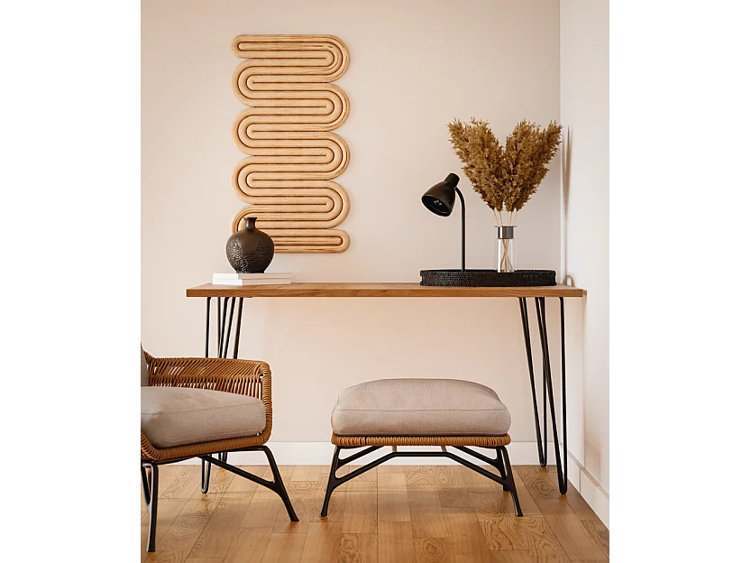 Bureau VOSS 138 x 68 cm voor kantoor, studeerkamer, atelier Eiken Craft