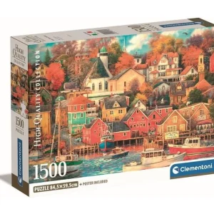 Clementoni – 1500 p Good Times Harbor – 59,2 x 84,3 cm Clementoni – 1500 p Good Times Harbor – 59,2 x 84,3 cm