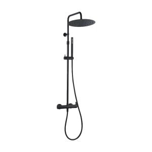 Delice II mechanische doucheset zwart – Essebagno