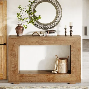 Consoletafel, haltafel, 120 x 30 x 83,5 cm, bijzettafel, haltafel