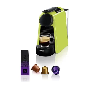 DeLonghi Essenza Mini EN85.L Capsulemachine 19 Bar Citroengeel 0,6L, Programmeerbare Espresso & Lungo DeLonghi Essenza Mini EN85.L Capsulemachine 19 Bar Citroengeel 0,6L, Programmeerbare Espresso & Lungo