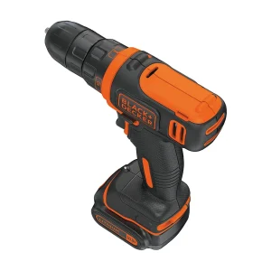 Draadloze Boormachine Black & Decker BDCDD12-QW 10,8V Li-Ion 1,5Ah Snelspanboorhouder Zwart/Oranje