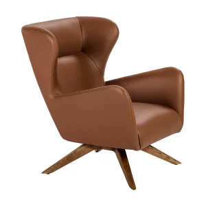 Bureaustoel gestoffeerd in eco-leer 5038 ANGEL CERDA
