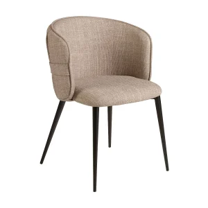 Bruine stoffen stoel 4146 ANGEL CERDA