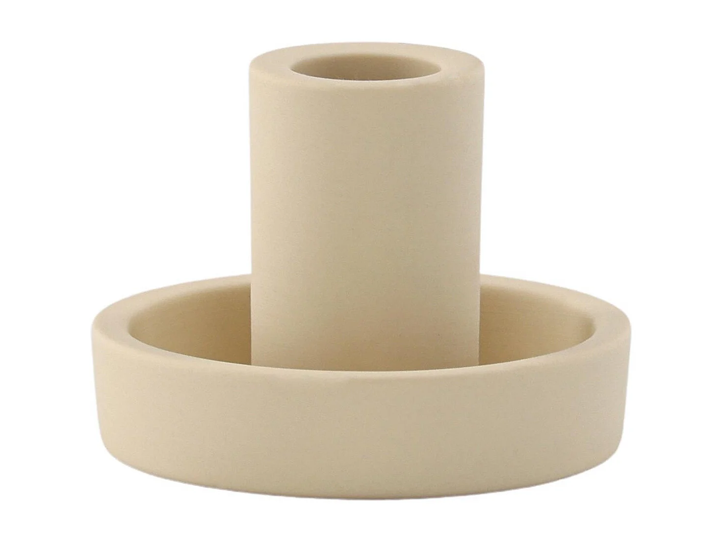Ceco kandelaar beige.