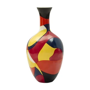Decoratieve vaas in veelkleurige hars Ø 29×59 cm