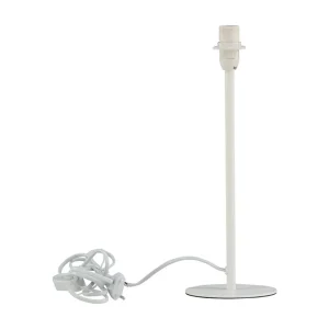 Dasir verlichting tafellamp 12x12x42,4cm  wit.