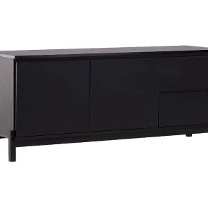 Corpus dressoir 2 deuren, 2 laden zwart.