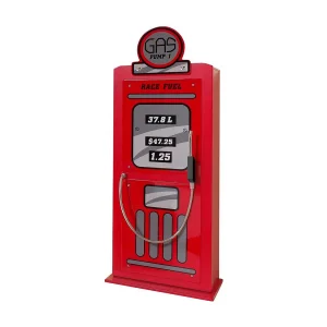 Cara rood hout 1 deur brandstofpompkast L 50 cm