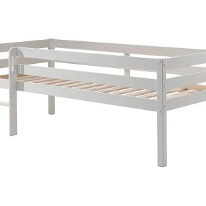 Cama Meia Altura Base Ripas PETITSMEUBLES Branco (90×200)