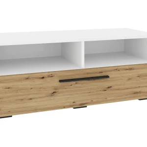 Commode Kos, 1 deur, 2 planken, wit/artisan eiken, 95 x 40 x 39 cm Commode Kos, 1 deur, 2 planken, wit/artisan eiken, 95 x 40 x 39 cm