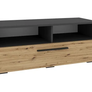 Commode Kos, 1 deur, 2 planken, antraciet/artisan eiken, 95 x 40 x 39 cm Commode Kos, 1 deur, 2 planken, antraciet/artisan eiken, 95 x 40 x 39 cm