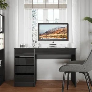 Bureau antraciet hoogglans 55x120x75 sherry Bureau antraciet hoogglans 55x120x75 sherry