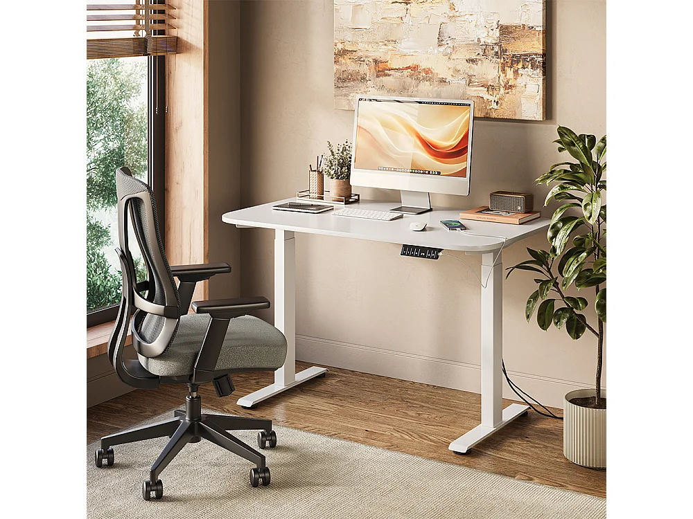 Bureau wit 120x70x120 elevate