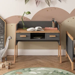 Bureau grijs/kunstnijverheid 97x51x80 malia