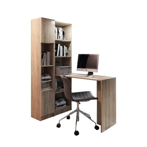 Bureau B-1 met kast eiken Sonoma Bureau B-1 met kast eiken Sonoma