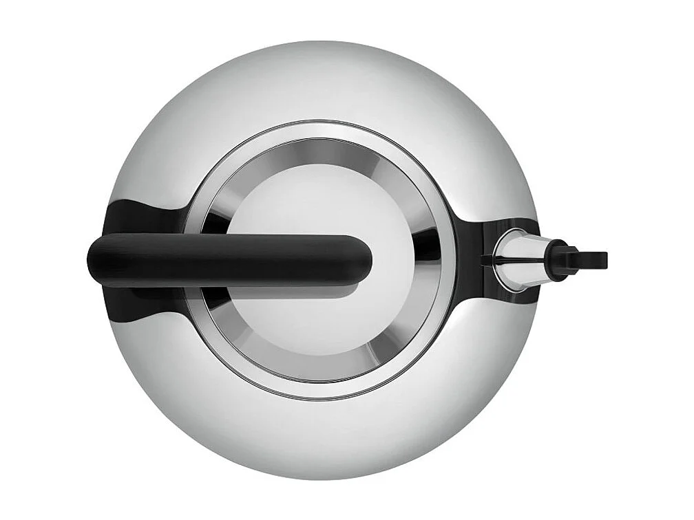 BULBUL, verchroomde stalen waterkoker, Alessi