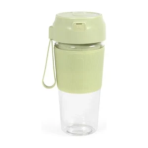 Draagbare Blender Livoo 40W 300ml Matcha Groen met 6 RVS Messen en Oplaadbare USB-C Batterij Draagbare Blender Livoo 40W 300ml Matcha Groen met 6 RVS Messen en Oplaadbare USB-C Batterij