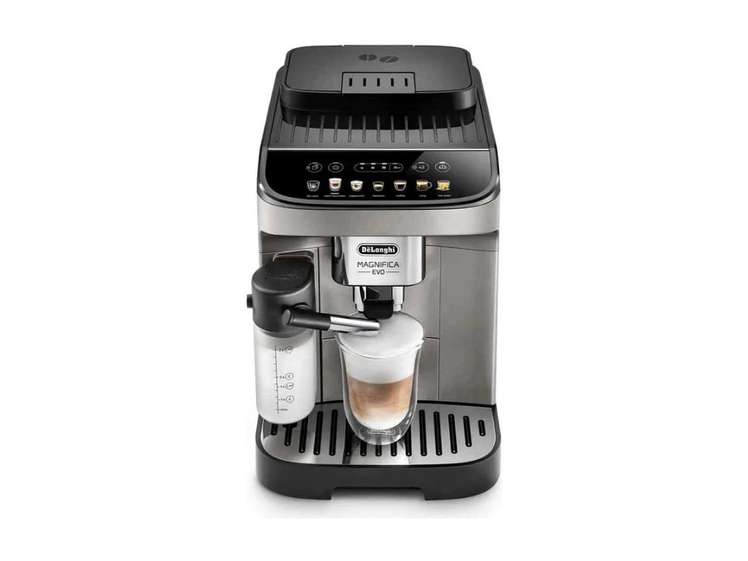 DeLonghi ECAM 290.81.TB Superautomatische Koffiemaker - Zwart Titanium - 1450 W - 15 Bar - 250 g - 1,8 L