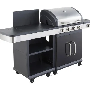 Cook'in Garden – Gasbarbecue FIDGI 4 met dienblad
