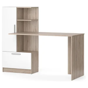 Bureau sonoma/wit 150×59.3×120.1 tomy Bureau sonoma/wit 150×59.3×120.1 tomy