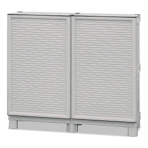 Dbiondin buitengarderobe, buitenkast, multifunctionele balkongarderobe, Outdo LockerOf, 100% Made in Italy, Lichtgrijs, 100x39h92 cm Dbiondin buitengarderobe, buitenkast, multifunctionele balkongarderobe, Outdo LockerOf, 100% Made in Italy, Lichtgrijs, 100x39h92 cm