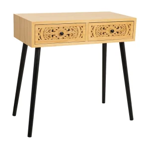 Bruine houten entree