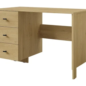 Bureau met lades Ethan 3S 120 Cremona Eiken