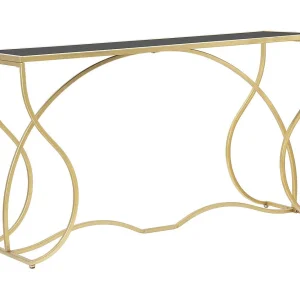 Console Tafel VKH626, Goud, 130x40x75 cm, Kendra Home Console Tafel VKH626, Goud, 130x40x75 cm, Kendra Home