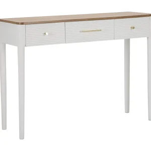 Console Tafel VKH606, Wit, 107x37x80 cm, Kendra Home Console Tafel VKH606, Wit, 107x37x80 cm, Kendra Home