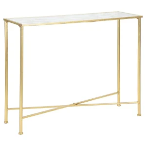 Console Tafel VKH629, Goud, 100x35x80 cm, Kendra Home Console Tafel VKH629, Goud, 100x35x80 cm, Kendra Home