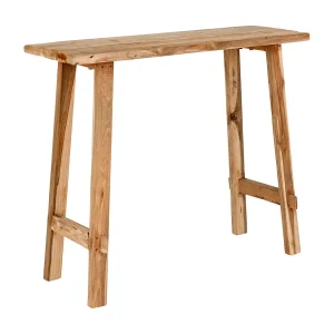 Console Tafel Girona, Bruin, 90x30x80 cm, Kendra Home Console Tafel Girona, Bruin, 90x30x80 cm, Kendra Home
