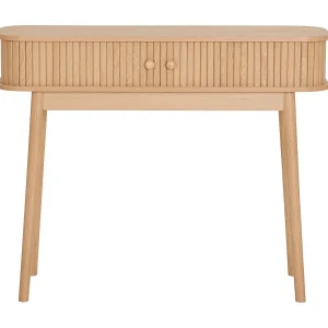 Console Tafel Nikko, Bruin, 100x30x80,5 cm, Kendra Home Console Tafel Nikko, Bruin, 100x30x80,5 cm, Kendra Home