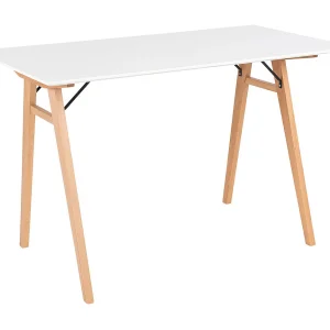 Bureau Vojens, Wit, 60x120x75 cm, Kendra Home