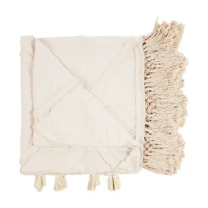 De Berber Bedsprei – Naturel De Berber Bedsprei – Naturel