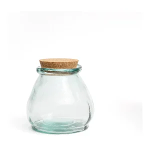 De Belly Glazen Pot – Blauw – S De Belly Glazen Pot – Blauw – S