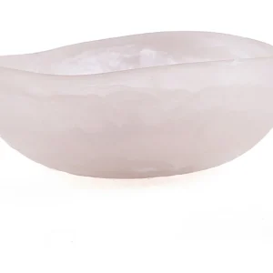 De Resin Organische Kom – Roze Wit – S De Resin Organische Kom – Roze Wit – S