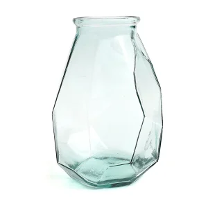 De Long Origami Vaas – Blauw