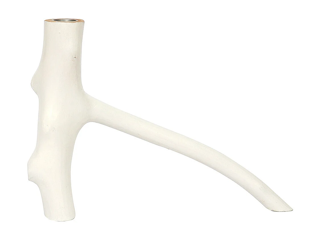 De Triple Twig Kaarsenhouder - Wit