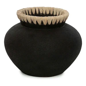 De Styly Vaas – Zwart Naturel – S