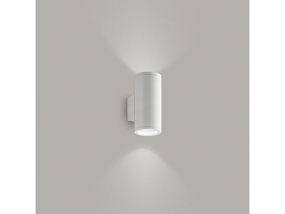 Lampe d'extérieur cylindrique pour 2gu10 6530 Perenz Blanc