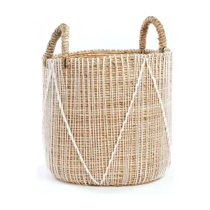 De Straight Stitched Macrame Mand – M