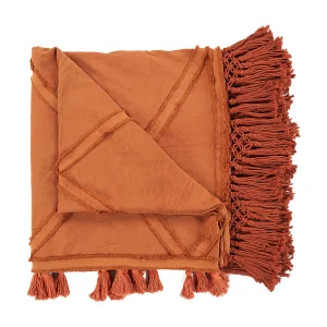De Berber Bedsprei – Terracotta De Berber Bedsprei – Terracotta