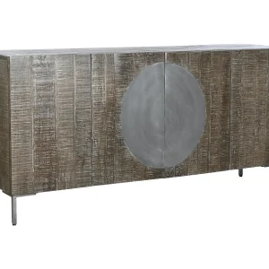 Buffet metalen handgreep 180x40x80 donkerbruin cirkel Buffet metalen handgreep 180x40x80 donkerbruin cirkel